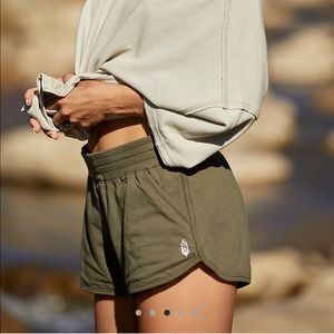 Free people movement sweat shorts